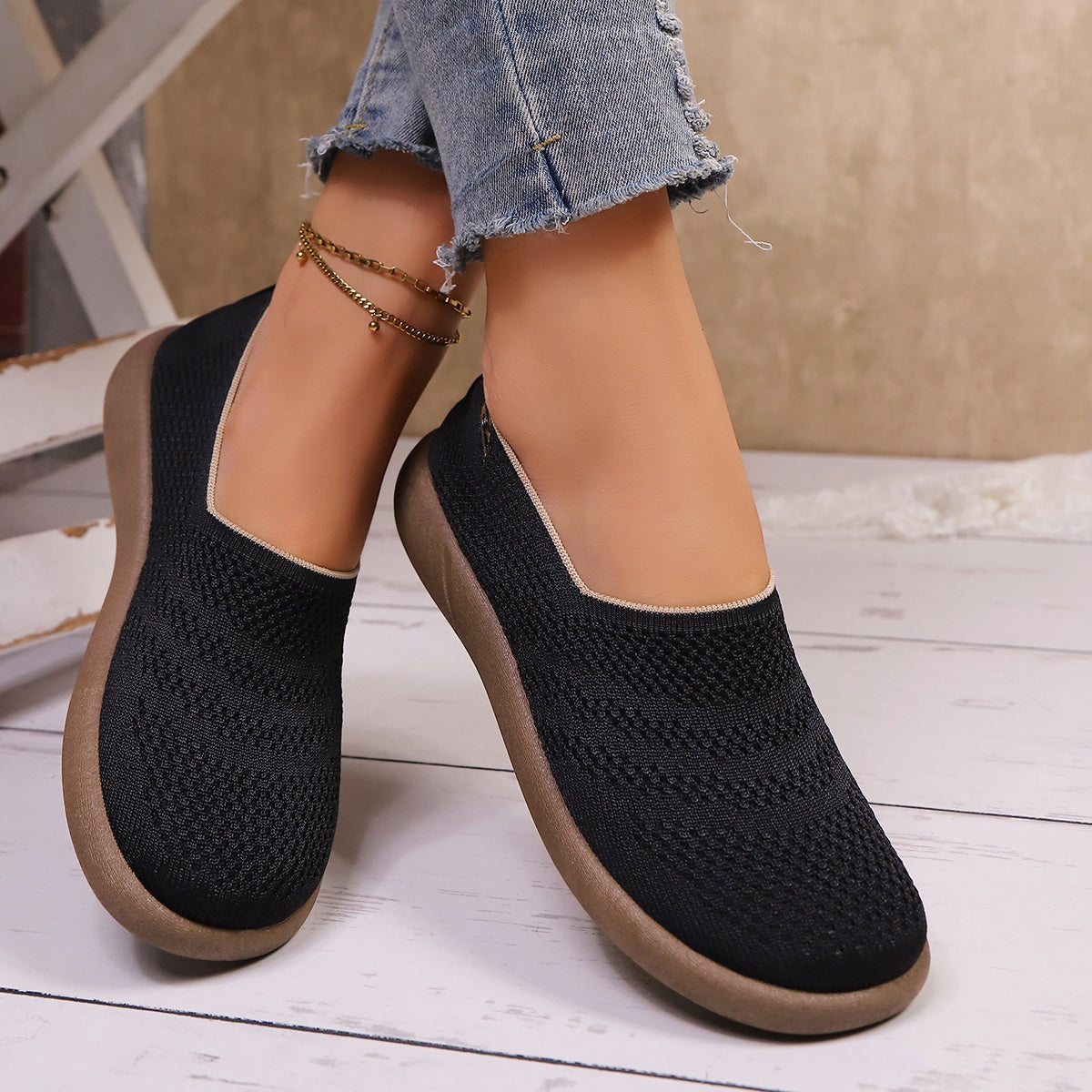 Tenis Loafer Comfort Tejido — Edición Limitada 54% OFF