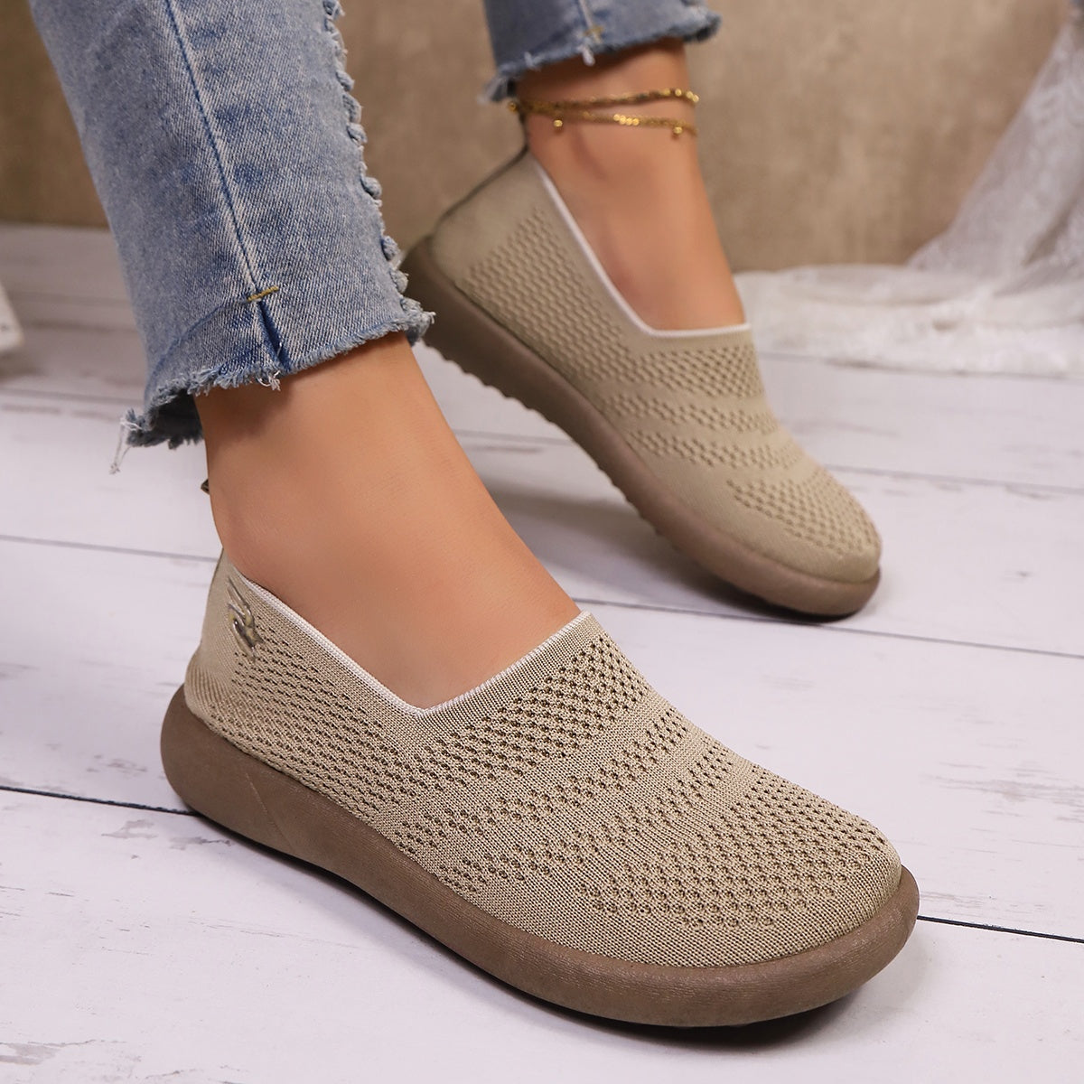 Tenis Loafer Comfort Tejido — Edición Limitada 54% OFF