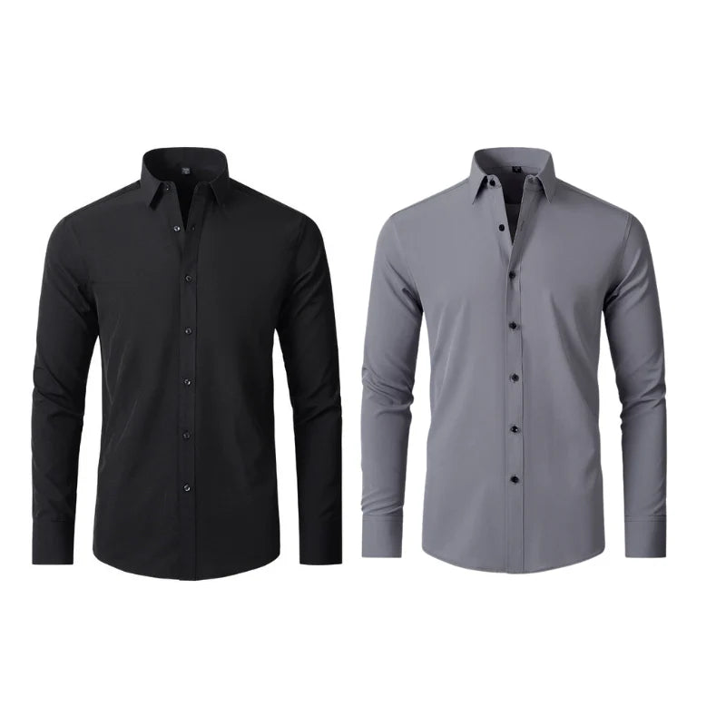 [COMPRÁ 1 Y LLEVATE 2] Camisa Executive Platinum + Reloj de Regalo