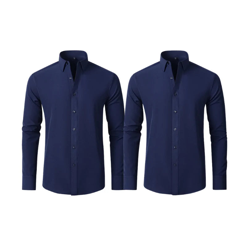 [COMPRÁ 1 Y LLEVATE 2] Camisa Executive Platinum + Reloj de Regalo