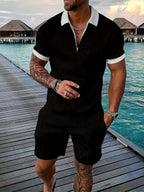 [BUY 1 GET 1 FREE] Barcelona Premium Shirt & Shorts Set