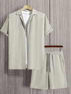 [BUY 1 GET 1 FREE] Zurich Premium Shirt & Shorts Set