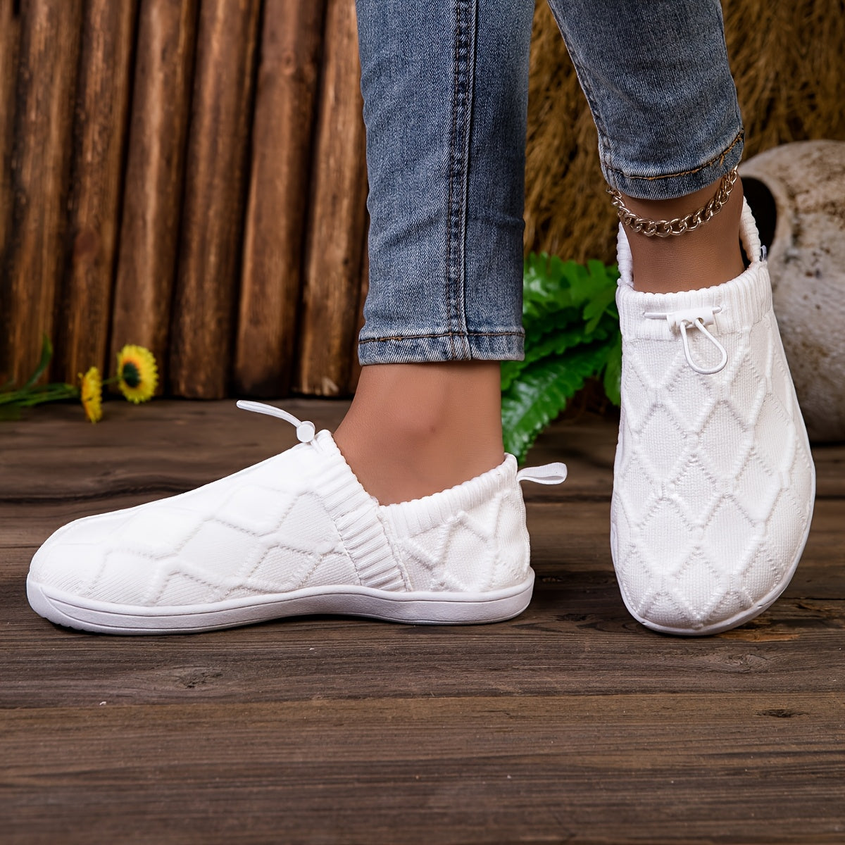 Tenis Comfort Textura Diamante — Edición Limitada 54% OFF