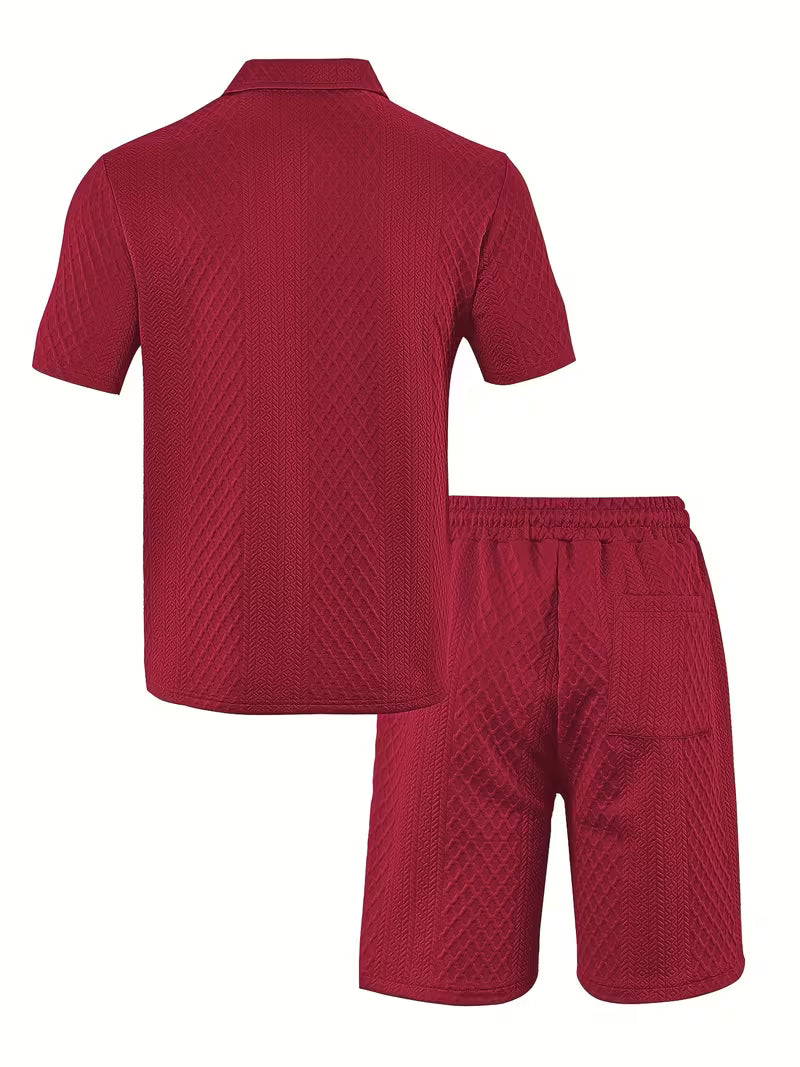 Conjunto Riviera Elite | Textura Premium 3D y Frescura Absoluta en Verano