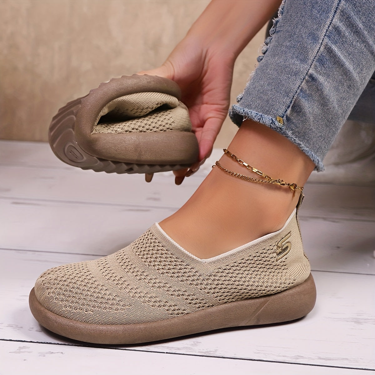 Tenis Loafer Comfort Tejido — Edición Limitada 54% OFF