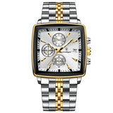 Gold Silver and White