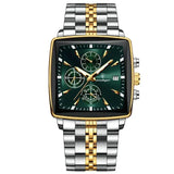 Gold Silver and Green