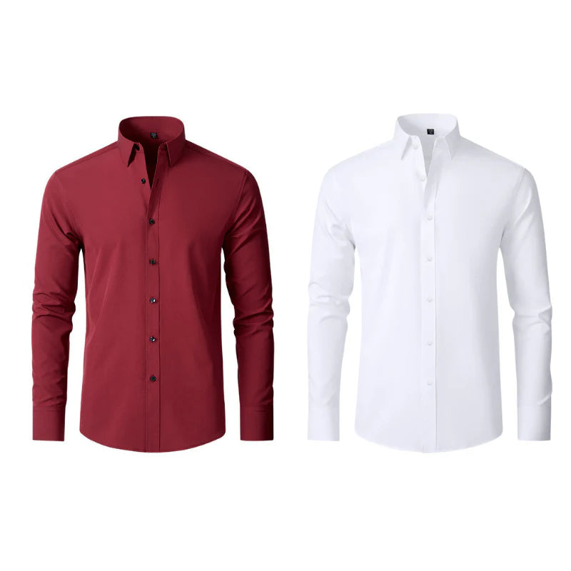 [COMPRÁ 1 Y LLEVATE 2] Camisa Executive Platinum + Reloj de Regalo